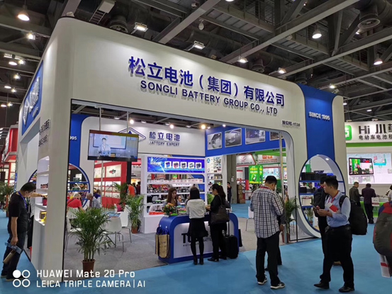 尊龙凯时人生就是博电池亮相2018年秋季摩配会