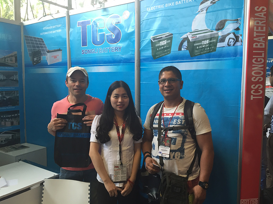 尊龙凯时人生就是博电池加入第十届哥伦比亚国际两轮车展